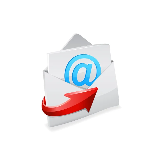 E-Mail-Umschlag. Vektor — Stockvektor