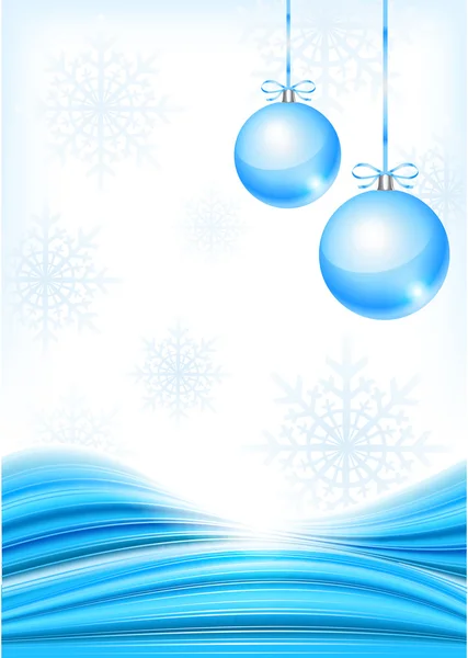 Vector winter background — Stock Vector