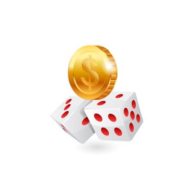 Casino kutsal kişilerin resmi. vektör