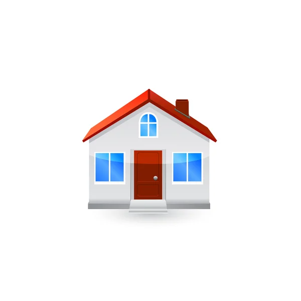 House icon isolated — Stock Vector