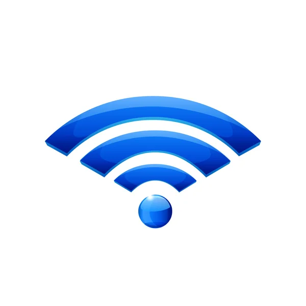 Web wifi icon. — Stock Vector