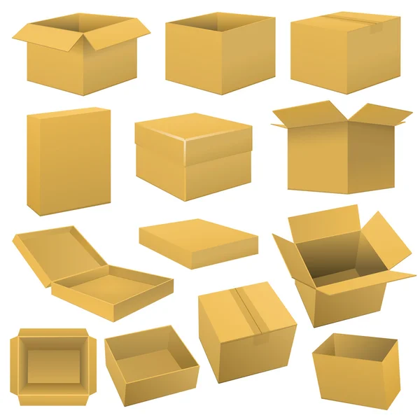 Verzamelbox. vector — Stockvector