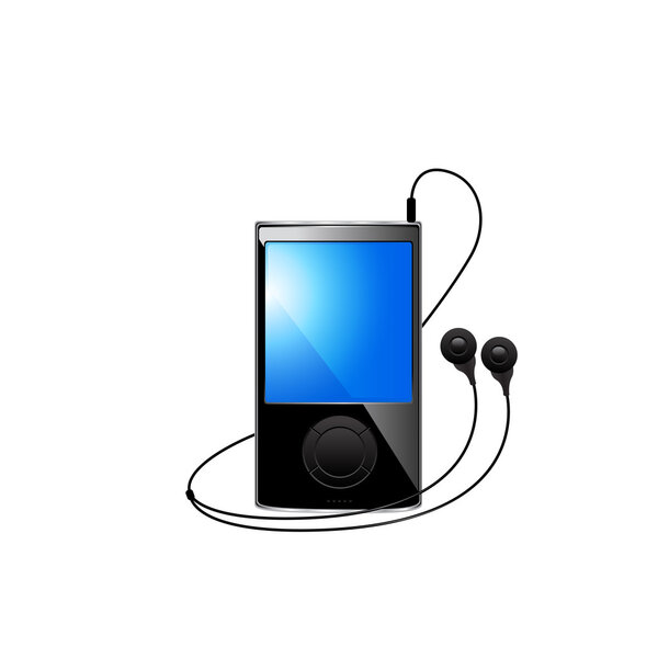 Media player vector.