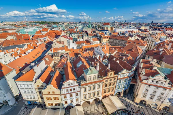 Stadsgezicht van Praag, Tsjechië — Stockfoto