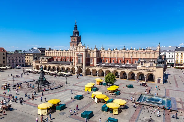 Old town market square — Stock Photo, Image