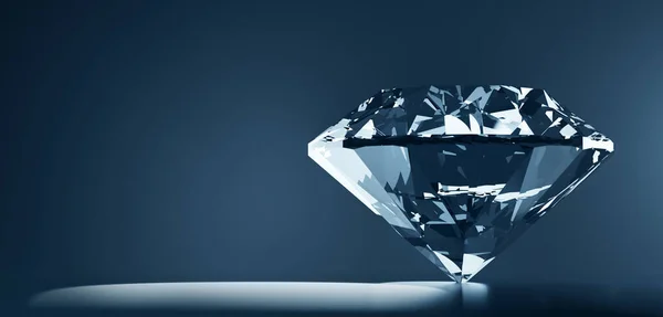 Τέλεια Διαμαντένια Πολύτιμα Κοσμήματα Απεικόνιση — Φωτογραφία Αρχείου