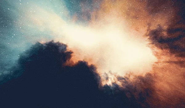 Nebulosagalaxens Abstrakta Bakgrund Fantasy Universum Struktur — Stockfoto