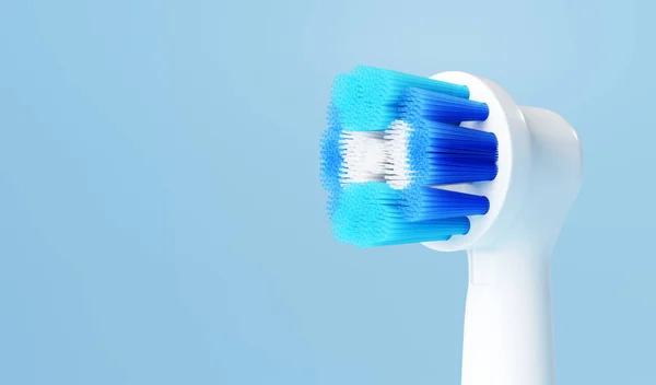 Сучасна Розумна Звукова Або Електрична Зубна Щітка Візуалізація Перорального Догляду — стокове фото