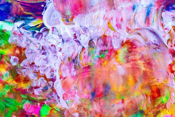 Abstract Color Paint Mix Background Vibrant Colorful — Stock Photo, Image
