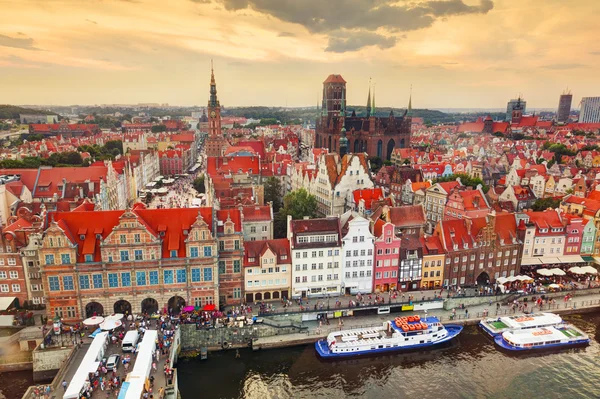 Gdansk gamla stan — Stockfoto