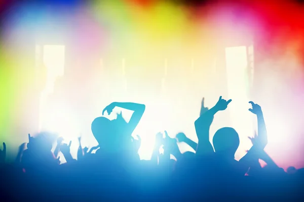 Konsert, disco party. — Stockfoto