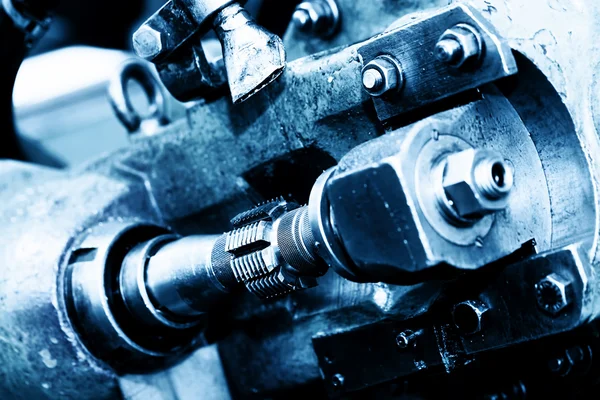 Průmyslové těžkého strojírenství stroj. — Stock fotografie