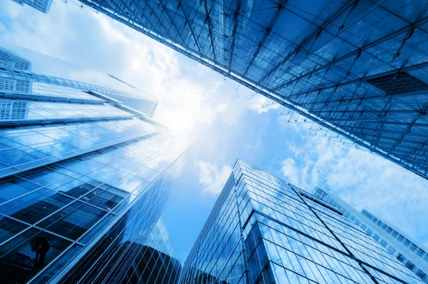 Modern business skyscrapers — Stock Photo, Image