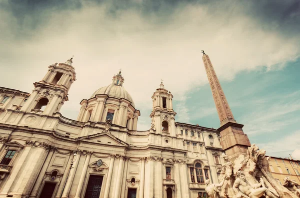 Sant 'Agnese na igreja Agone — Fotografia de Stock