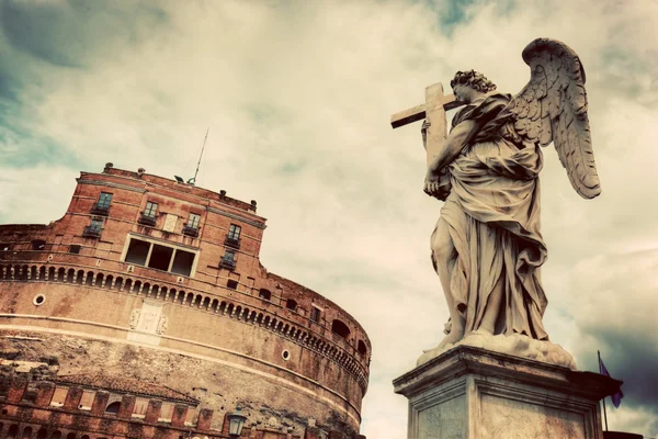 イタリア、ローマのサンタンジェロ城. — ストック写真