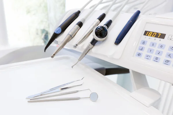 Equipment and dental instruments — Stock Photo, Image