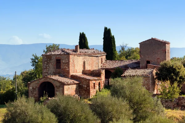 Eine Residenz in der Toskana, Italien — Stockfoto