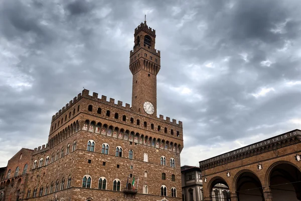 Palazzo Vecchio in Florença — Fotografia de Stock