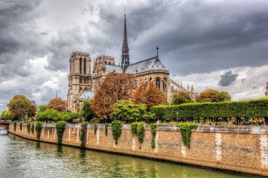 Notre Dame Cathedral in Paris clipart