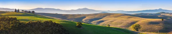 Tuscany panorama pejzaż — Zdjęcie stockowe