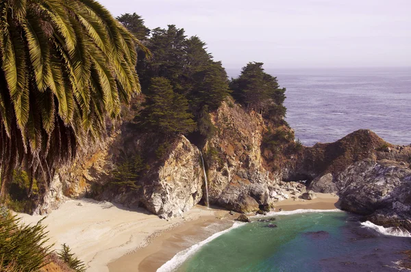 Big Sur ocean beach Стокове Зображення