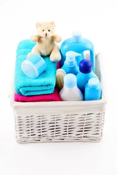 Acessórios de bebê para banho — Fotografia de Stock