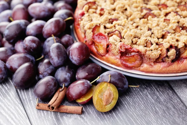 Gâteau aux prunes — Photo