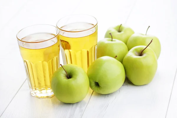 Jugo de manzana — Foto de Stock