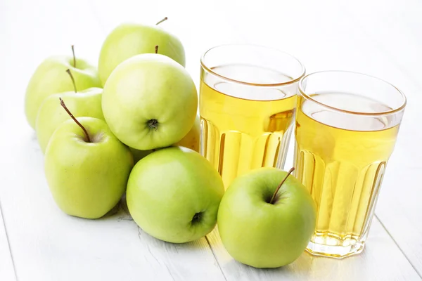 Jugo de manzana — Foto de Stock