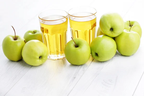 Jugo de manzana — Foto de Stock