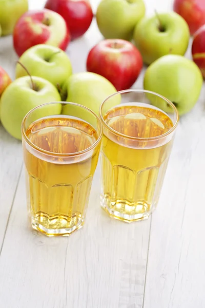 Jugo de manzana — Foto de Stock