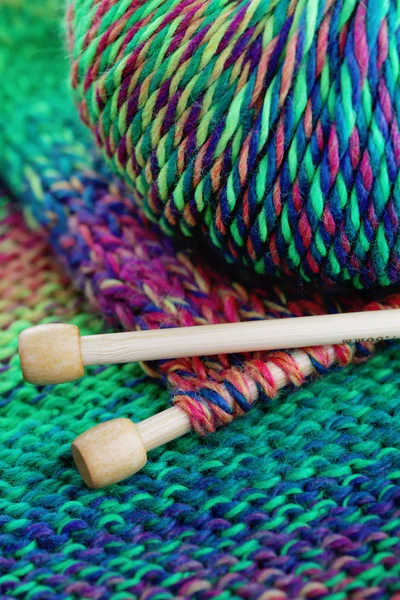 Needle and wool — Stock Photo, Image