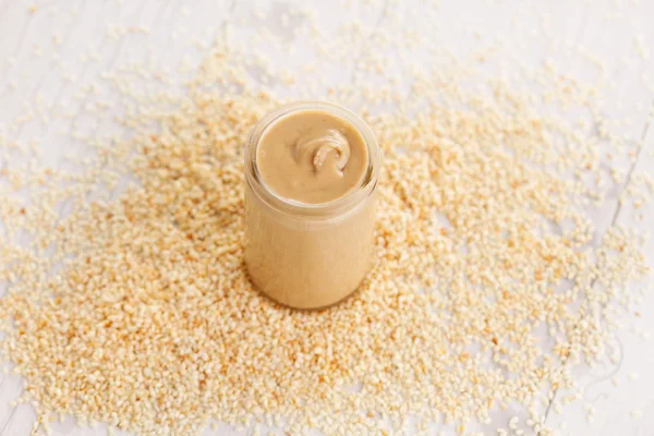 Homemade tahini — Stock Photo, Image