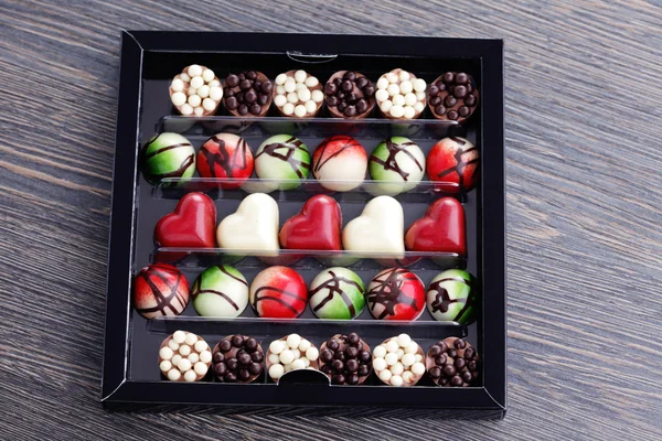 Pralines en coffret cadeau — Photo