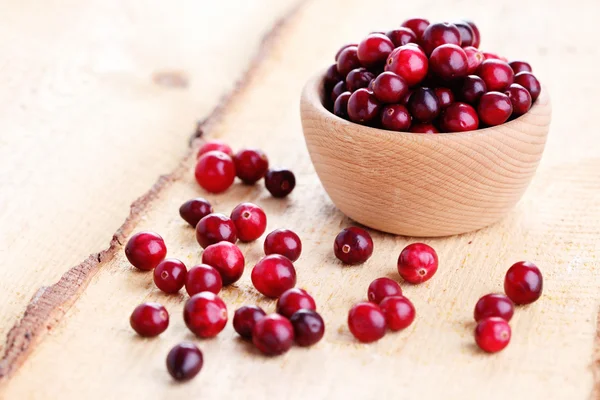 Fresh and delicious cranberries — Stock Photo, Image