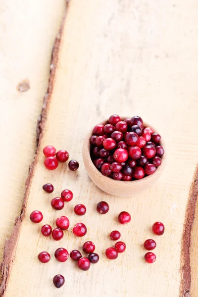 Fresh and delicious cranberries — Stock Photo, Image