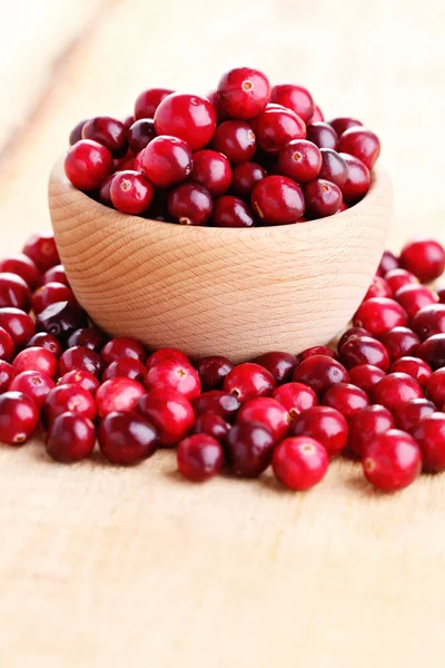 Frische und köstliche Preiselbeeren — Stockfoto