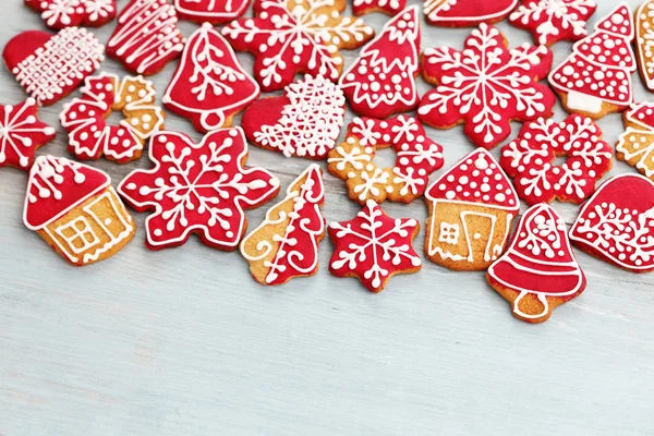 Christmas gingerbread cookies — Stock Photo, Image