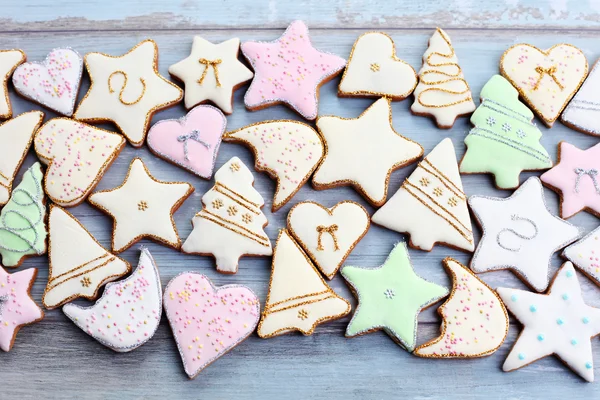 Lebkuchen zu Weihnachten — Stockfoto