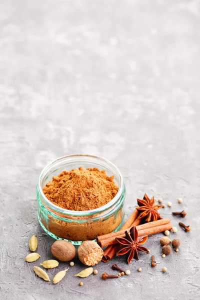 Homemade gingerbread spices — Stock Photo, Image