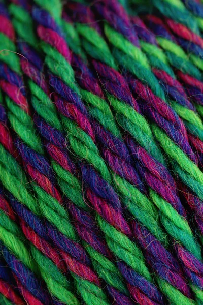 Colorful wool as background — Stock Photo, Image