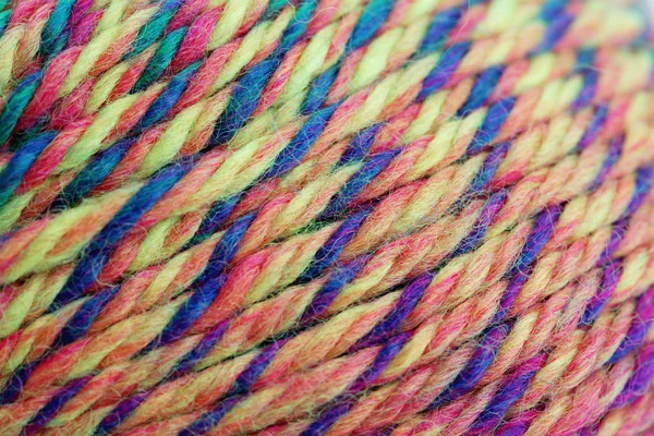 Colorful wool as background — Stock Photo, Image