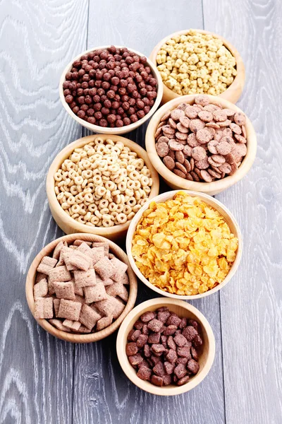 Bowl full of various cereals — Stock Photo, Image