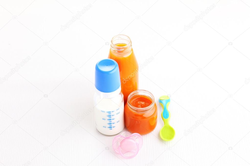 First baby food in jar Stock Photo by ©matka_Wariatka 62277125