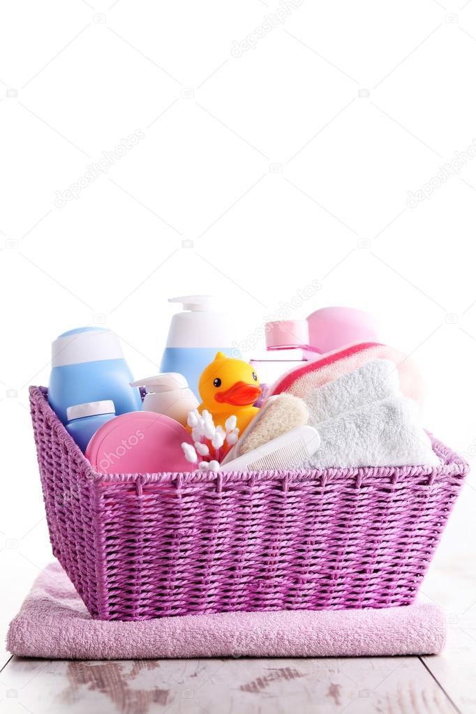 basket for baby stuff