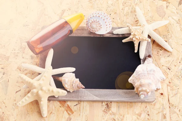 Zomertijd op het strand — Stockfoto