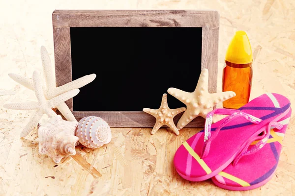 Hora de verano en la playa — Foto de Stock