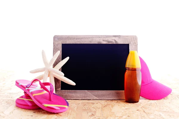 Zomertijd op het strand — Stockfoto