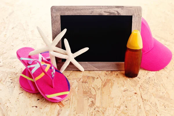 Zomertijd op het strand — Stockfoto