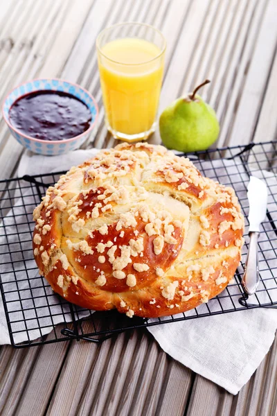 Delicioso chalá para o café da manhã — Fotografia de Stock